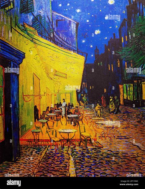 Van Gogh Cafe Terrace At Night Café Terrace At Night Wikipedia