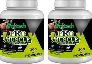 Vojtech Pro Muscles Weight Gain Powder_ Nutrition Weight Gainer with ...