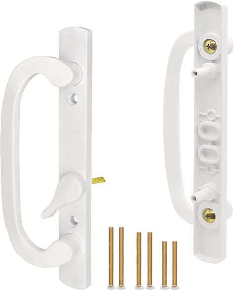 Sliding Glass Patio Door Handle Replacement Set Non-Keyed Offset ...