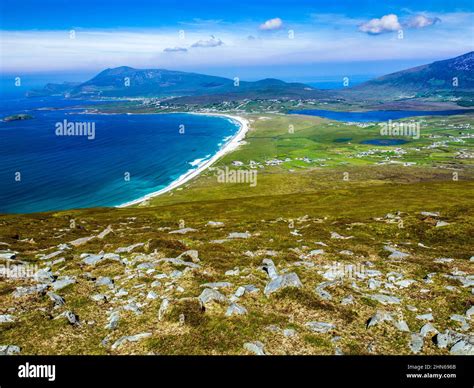 Trawmore Bay, Achill Island, County Mayo, Ireland Stock Photo - Alamy
