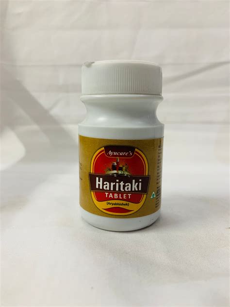 HARITAKI TABLET AYUCARE 60TAB – Riddhish Herbals