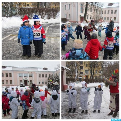 Развлечение для старших дошкольников «Зимние забавы». Фотоотчет (1 фото ...