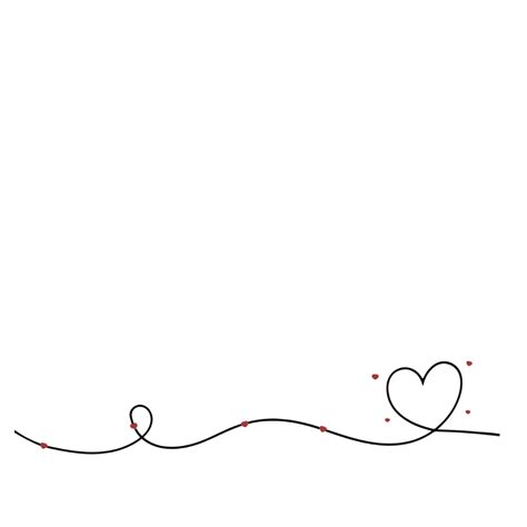 Free Heart Border Templates, Editable and Printable
