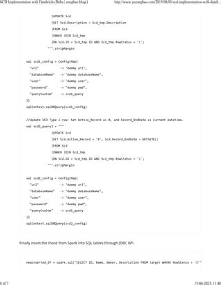 Image result for SCD2 SQL Implementation