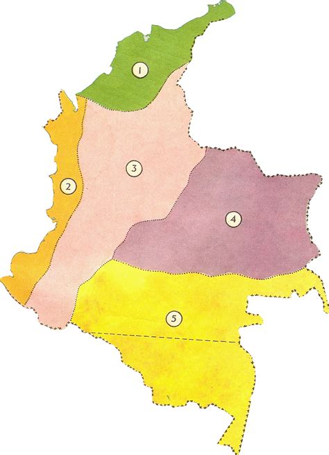 SOLO LO QUE SE CONOCE SE QUIERE: Las Regiones naturales de Colombia