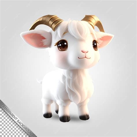 Animal chibi style transparent background | Premium AI-generated PSD