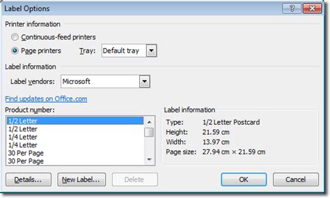 Image result for Create Labels in Word