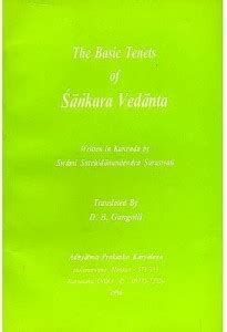 The Basic Tenets Of Sankara Vedanta (An Old And Rare Book): Buy The ...