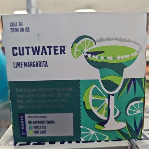 Cutwater Spirits Tequila Lime Margarita 355ml Can 4 Pack – Top Shelf ...