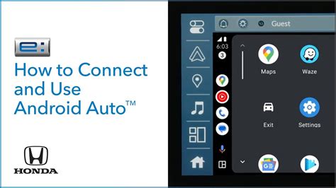 Image result for Android Auto Tutorial for Honda