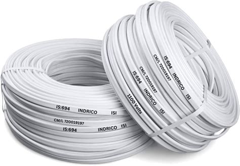 Twin Flat 1.0 mm 2 core Copper Wires & Cables with Double Layer PVC ...