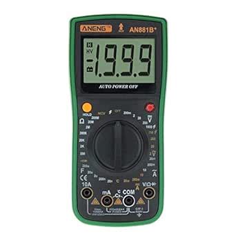KEKEYANG LCD Display Digital Multimeter+ Measuring Line Alligator Clip ...