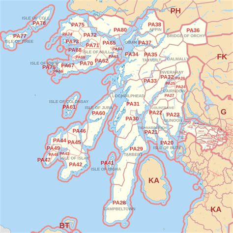 Image result for PA Postcode Map