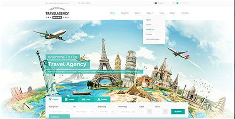 绿色精品旅游网站HTML5模板_响应式旅游门户网站模板兼容手机端