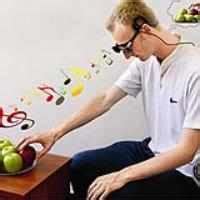 Colours converted to music give blind sight