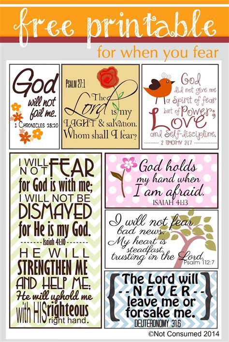 Bible Verse Free Printable Scripture Cards