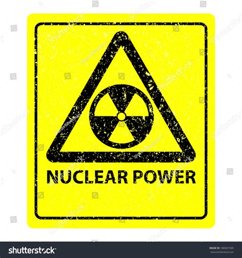 Nuclear Power Symbol Stock Vector (Royalty Free) 186901505 | Shutterstock