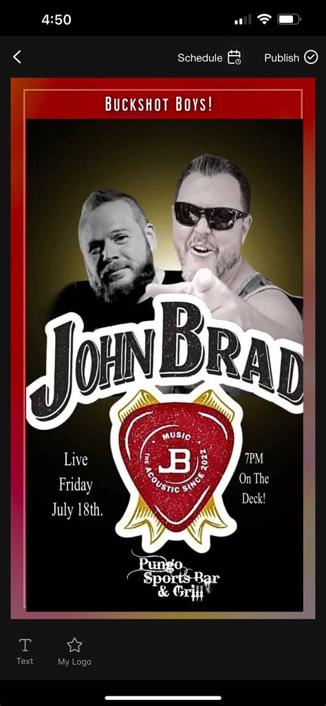 JohnBrad Live On The Deck ! The BuckShot Boys ! , 1776 Princess Anne Rd ...