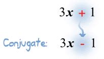 Image result for Conjugate Math