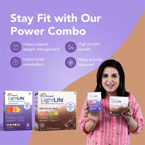 LightLife Power Combo - Pre-Meal Nutrition & On-The-Go Meal – LightLife360