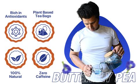 BLUE TEA Butterfly Pea Flower Tea