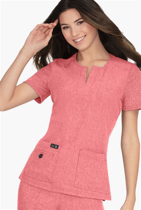 Koi Scrub Set Pink at Evan North blog