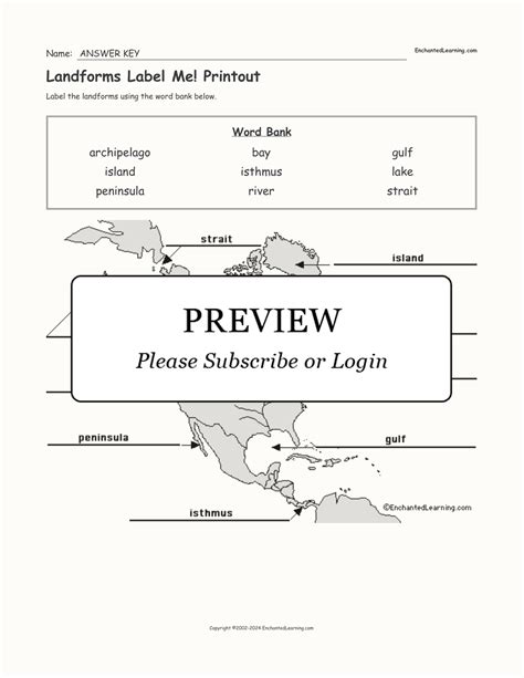 Landform Map Key 的图像结果