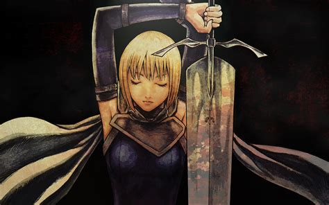 Clare Claymore HD Anime Wallpaper by Norihiro Yagi