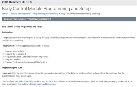 2004 Hummer H3 Body Control Module 的图像结果