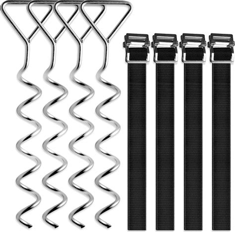 JOYBERRI Trampoline Stakes/Trampoline Anchors - Ground Stakes India | Ubuy