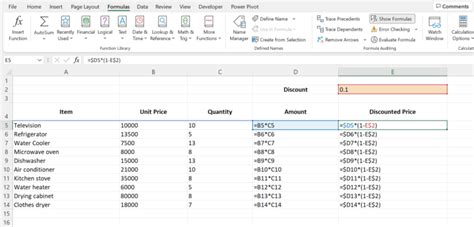 Image result for Display Formulas Excel