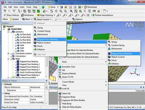 Image result for Geometry Decompose ANSYS DesignModeler