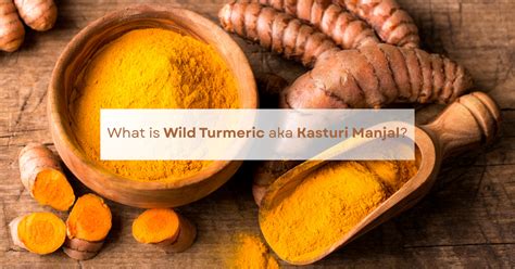What is Wild Turmeric aka Kasturi Manjal?