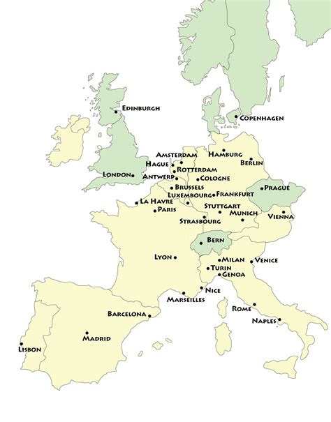 Europe Trip Map 的图像结果