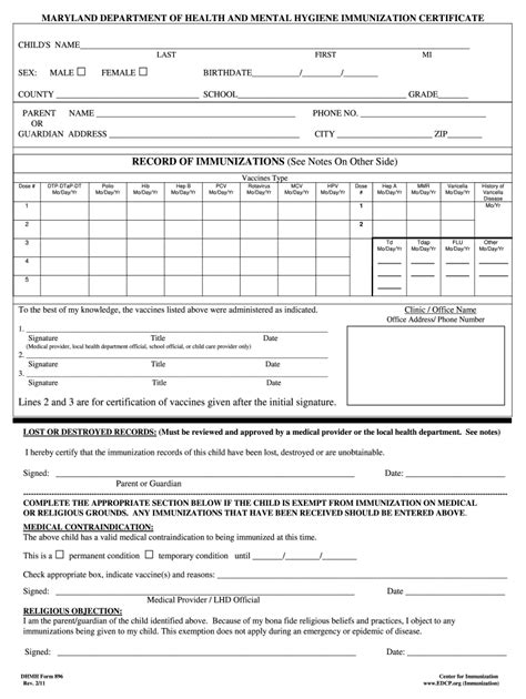 MD 896 Form - Fill Online, Printable, Fillable, Blank - pdfFiller