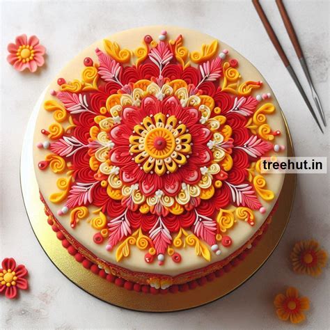 Mandala Cake Decoration Ideas with Cake Decoration Techniques and Tips