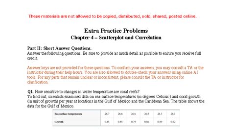 Image result for Correlation Example Problems with Solutions