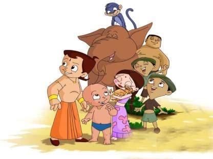 Chota Bheem Cartoon poster Paper Print - Animation & Cartoons posters ...