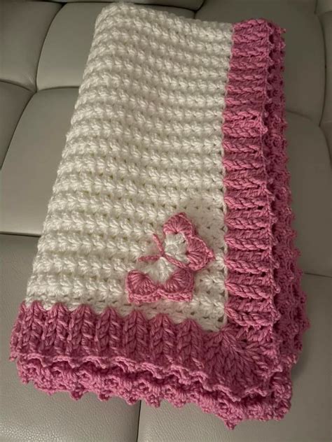 Image result for Shell Baby Blanket Free Pattern