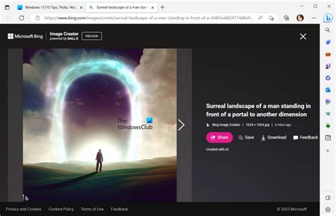 Edge Chat Create Images 的图像结果