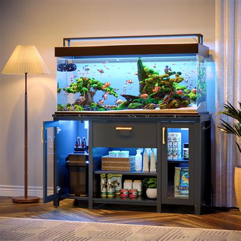 Snapklik.com : Bestier 55-75 Gallon Fish Tank Stand
