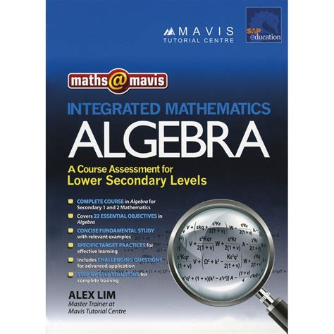 Buy SAP Maths@Mavis Algebra Lower Secondary Book Online at Low Prices ...