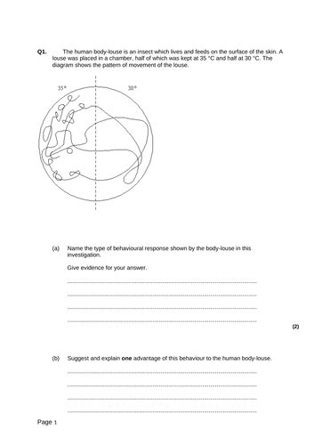 Response to Stimuli Example 的图像结果