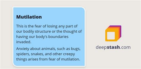 Image result for Examples of Mutilation