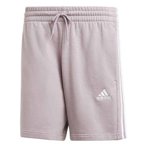 adidas | Essentials 3 Stripe Fleece Shorts Mens | Fleece Shorts ...