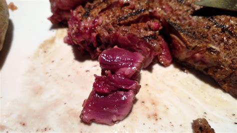 Blue Rare Steak