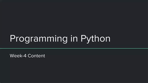 Image result for Python 4 Programming