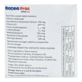 Boneo Frac Tablet | Uses, Side Effects, Price | Apollo Pharmacy