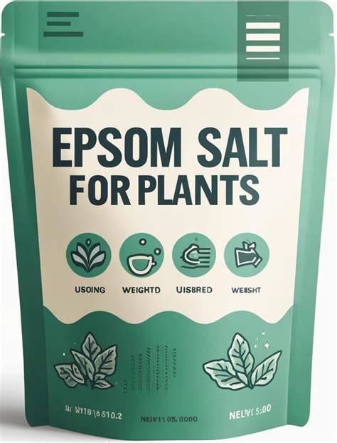 DIVINE TREE Epsom Salt for Plants - Water Soluble Organic Plant ...