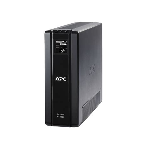 APC Back-UPS Pro BR1500G-IN – 1500VA/865W Tower UPS with AVR, LCD Disp ...